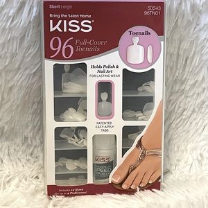 Kiss 96 full coverage toe nails